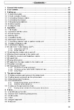 Preview for 39 page of AUDIOLINE DECT6500B Operating Instructions Manual