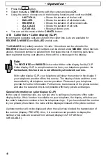 Preview for 48 page of AUDIOLINE DECT6500B Operating Instructions Manual