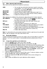 Preview for 54 page of AUDIOLINE DECT6500B Operating Instructions Manual