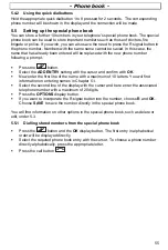 Preview for 55 page of AUDIOLINE DECT6500B Operating Instructions Manual