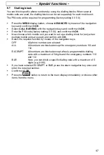 Preview for 67 page of AUDIOLINE DECT6500B Operating Instructions Manual