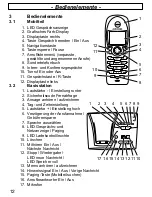 Предварительный просмотр 12 страницы AUDIOLINE DECT6800 Operating Instructions Manual