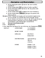 Предварительный просмотр 19 страницы AUDIOLINE DECT6800 Operating Instructions Manual