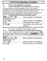 Предварительный просмотр 44 страницы AUDIOLINE DECT6800 Operating Instructions Manual