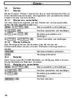 Предварительный просмотр 46 страницы AUDIOLINE DECT6800 Operating Instructions Manual