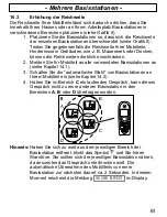 Предварительный просмотр 61 страницы AUDIOLINE DECT6800 Operating Instructions Manual