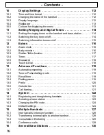 Предварительный просмотр 76 страницы AUDIOLINE DECT6800 Operating Instructions Manual