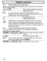 Предварительный просмотр 128 страницы AUDIOLINE DECT6800 Operating Instructions Manual