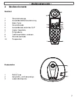 Preview for 7 page of AUDIOLINE DECT804 Operating Instructions Manual