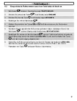 Preview for 17 page of AUDIOLINE DECT804 Operating Instructions Manual