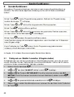 Preview for 22 page of AUDIOLINE DECT804 Operating Instructions Manual