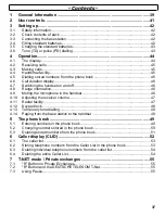 Preview for 37 page of AUDIOLINE DECT804 Operating Instructions Manual