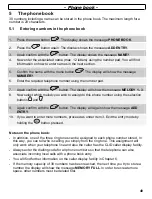 Preview for 49 page of AUDIOLINE DECT804 Operating Instructions Manual