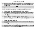 Preview for 54 page of AUDIOLINE DECT804 Operating Instructions Manual