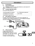 Предварительный просмотр 7 страницы AUDIOLINE EURO 200 Operating Instructions Manual