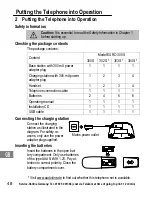 Предварительный просмотр 48 страницы AUDIOLINE Euro 300S Operating Instructions Manual