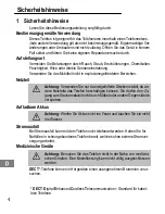 Preview for 4 page of AUDIOLINE Euro 800 Operating Instructions Manual