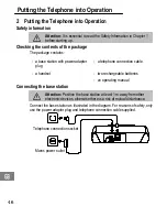 Предварительный просмотр 46 страницы AUDIOLINE Euro 800 Operating Instructions Manual