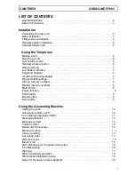 Preview for 3 page of AUDIOLINE FF893 User Manual