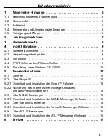 Предварительный просмотр 3 страницы AUDIOLINE IP-6 Operating Instructions Manual