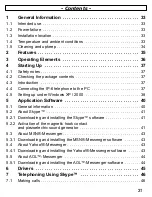 Предварительный просмотр 31 страницы AUDIOLINE IP-6 Operating Instructions Manual