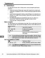 Предварительный просмотр 26 страницы AUDIOLINE ISDN Terminal 500 Operating Instructions Manual