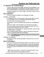 Предварительный просмотр 39 страницы AUDIOLINE ISDN Terminal 500 Operating Instructions Manual