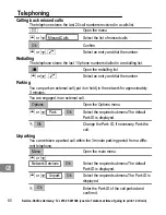 Предварительный просмотр 60 страницы AUDIOLINE ISDN Terminal 500 Operating Instructions Manual