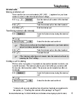 Предварительный просмотр 61 страницы AUDIOLINE ISDN Terminal 500 Operating Instructions Manual