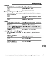 Предварительный просмотр 63 страницы AUDIOLINE ISDN Terminal 500 Operating Instructions Manual