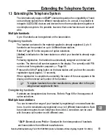 Предварительный просмотр 83 страницы AUDIOLINE ISDN Terminal 500 Operating Instructions Manual