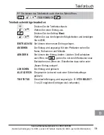 Preview for 21 page of AUDIOLINE Master 38 Series Operating Instructions Manual