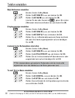 Preview for 24 page of AUDIOLINE Master 38 Series Operating Instructions Manual