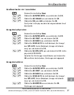 Preview for 29 page of AUDIOLINE Master 38 Series Operating Instructions Manual