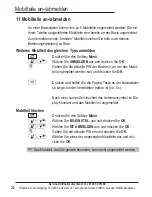 Preview for 34 page of AUDIOLINE Master 38 Series Operating Instructions Manual