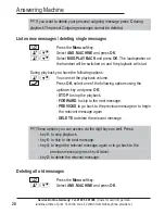 Preview for 72 page of AUDIOLINE Master 38 Series Operating Instructions Manual