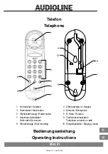 Preview for 1 page of AUDIOLINE Mini 01 Operating Instructions