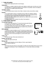 Preview for 4 page of AUDIOLINE Mini 01 Operating Instructions