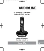 Предварительный просмотр 1 страницы AUDIOLINE Nova 50x Operating Instructions Manual