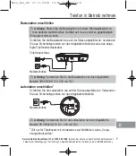 Предварительный просмотр 7 страницы AUDIOLINE Nova 50x Operating Instructions Manual