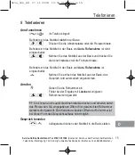 Предварительный просмотр 17 страницы AUDIOLINE Nova 50x Operating Instructions Manual