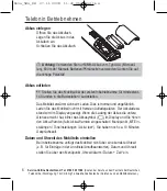 Preview for 8 page of AUDIOLINE Nova 58x Operating Instructions Manual