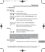 Preview for 17 page of AUDIOLINE Nova 58x Operating Instructions Manual