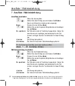 Preview for 22 page of AUDIOLINE Nova 58x Operating Instructions Manual