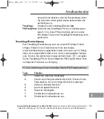 Preview for 41 page of AUDIOLINE Nova 58x Operating Instructions Manual