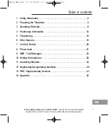 Preview for 55 page of AUDIOLINE Nova 58x Operating Instructions Manual