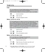 Preview for 70 page of AUDIOLINE Nova 58x Operating Instructions Manual