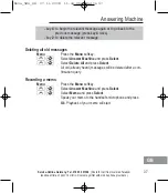 Preview for 91 page of AUDIOLINE Nova 58x Operating Instructions Manual