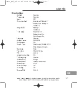 Preview for 101 page of AUDIOLINE Nova 58x Operating Instructions Manual