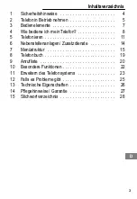 Предварительный просмотр 3 страницы AUDIOLINE Oyster 50X Operating Instructions Manual